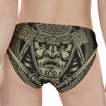 Samurai Warrior Mask Print Women's Panties