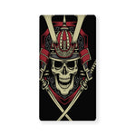 Samurai Warrior Skull Print Baby Crib Sheet