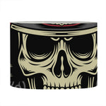 Samurai Warrior Skull Print Drum Lamp Shade