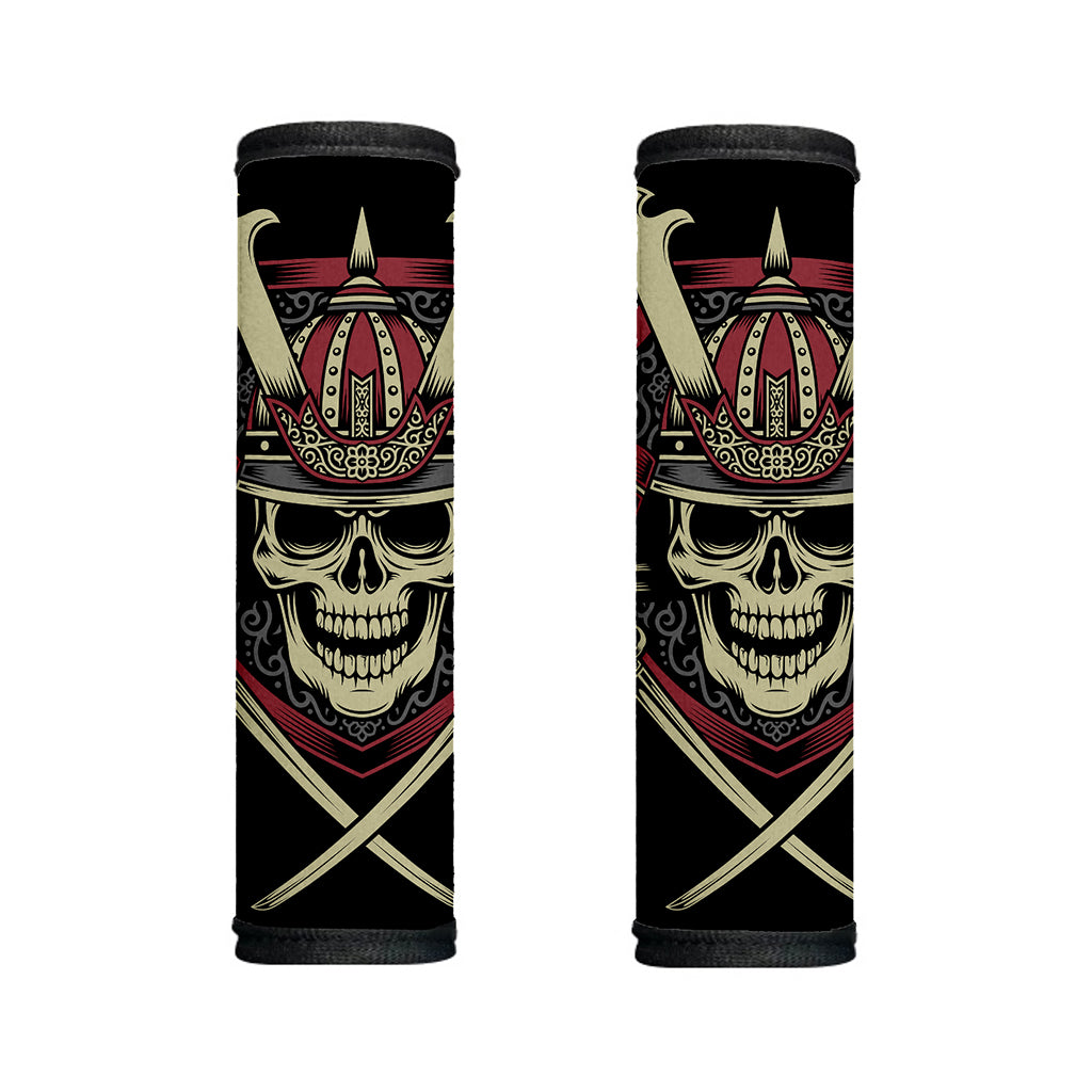 Samurai Warrior Skull Print Handle Covers