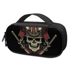 Samurai Warrior Skull Print Insulin Cooler Travel Case