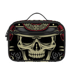 Samurai Warrior Skull Print Portable Lunch Bag