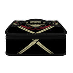 Samurai Warrior Skull Print Small Lunch Bag