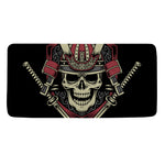 Samurai Warrior Skull Print Towel
