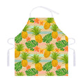 Sand Beach Pineapple Pattern Print Adjustable Apron