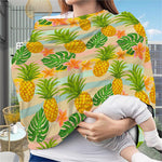 Sand Beach Pineapple Pattern Print Baby Seat Cover