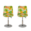 Sand Beach Pineapple Pattern Print Bar Stool Covers
