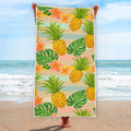 Sand Beach Pineapple Pattern Print Beach Towel
