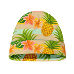 Sand Beach Pineapple Pattern Print Beanie