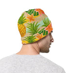 Sand Beach Pineapple Pattern Print Beanie