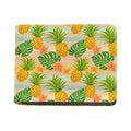 Sand Beach Pineapple Pattern Print Bifold Wallet