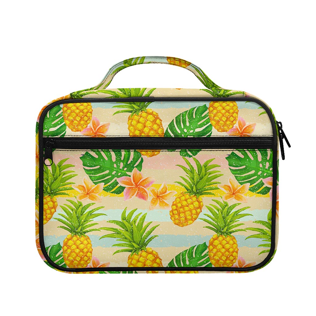 Sand Beach Pineapple Pattern Print Briefcase Bible Bag