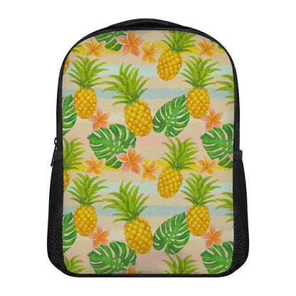 Sand Beach Pineapple Pattern Print Casual Backpack