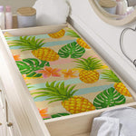 Sand Beach Pineapple Pattern Print Changing Pad Cover