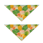 Sand Beach Pineapple Pattern Print Dog Bandana