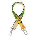 Sand Beach Pineapple Pattern Print Dog Seat Belt