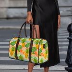 Sand Beach Pineapple Pattern Print Duffle Bag