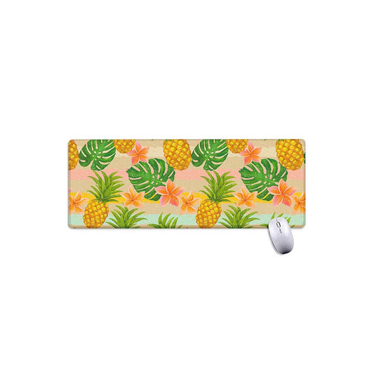 Sand Beach Pineapple Pattern Print Extended Mouse Pad