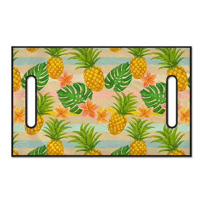 Sand Beach Pineapple Pattern Print Golf Cart Seat Cover