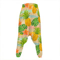 Sand Beach Pineapple Pattern Print Hammer Pants