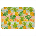 Sand Beach Pineapple Pattern Print Indoor Door Mat