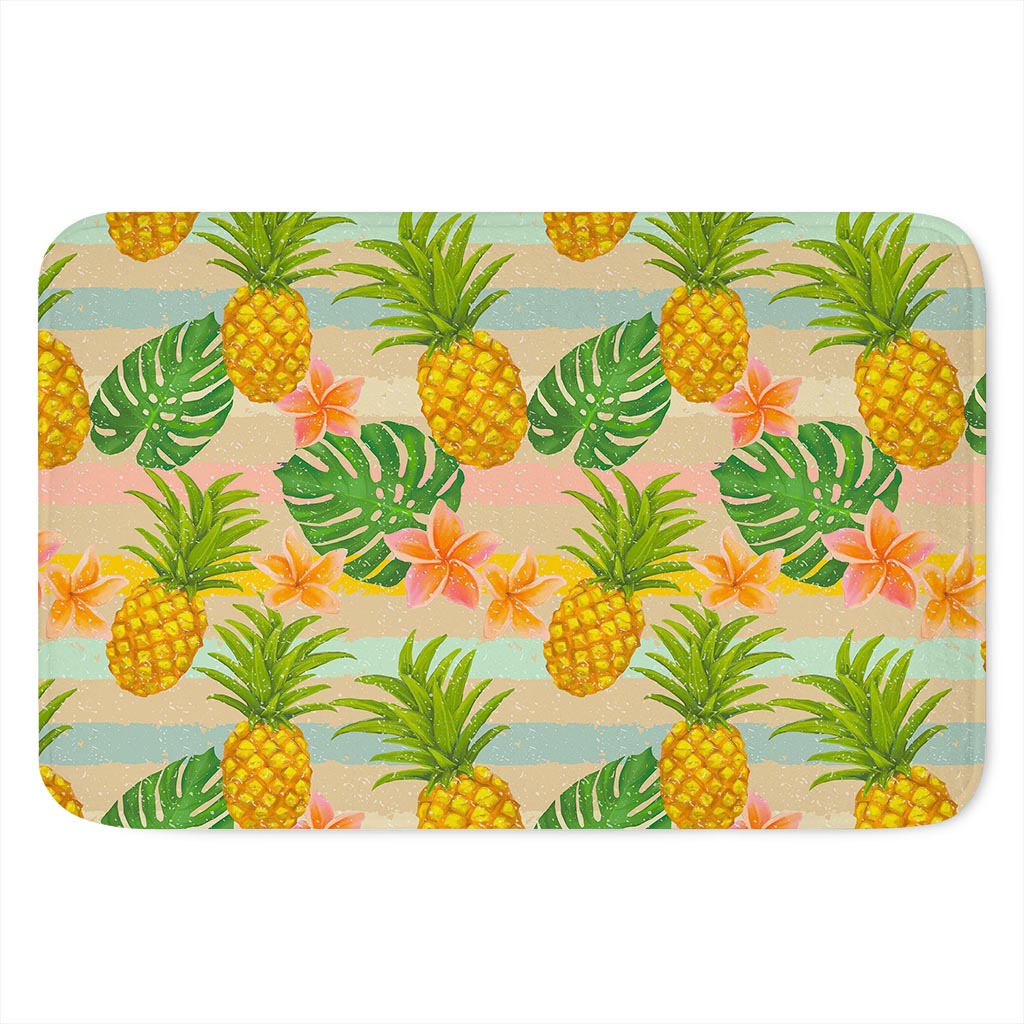 Sand Beach Pineapple Pattern Print Indoor Door Mat