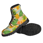 Sand Beach Pineapple Pattern Print Backpack