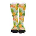 Sand Beach Pineapple Pattern Print Long Socks