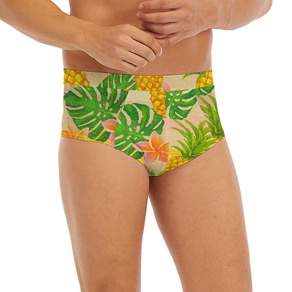 Sand Beach Pineapple Pattern Print Men's Briefs