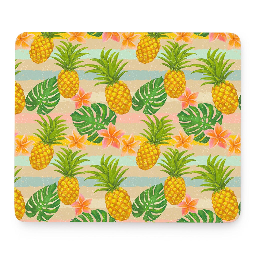 Sand Beach Pineapple Pattern Print Mouse Pad