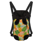 Sand Beach Pineapple Pattern Print Pet Carrier Backpack