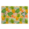 Sand Beach Pineapple Pattern Print Placemat