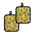 Sand Beach Pineapple Pattern Print Pot Holders