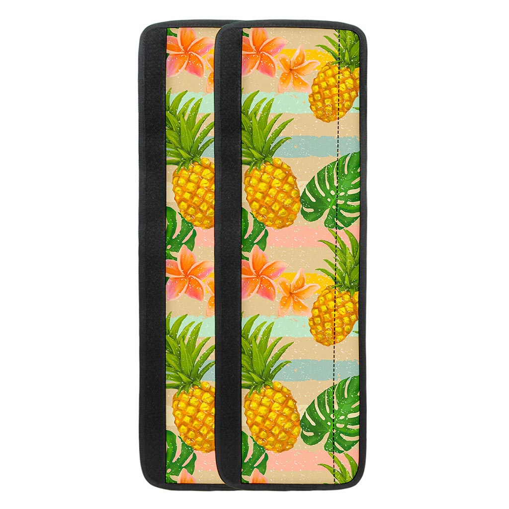 Sand Beach Pineapple Pattern Print Refrigerator Handle Covers