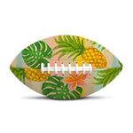 Sand Beach Pineapple Pattern Print Rugby Ball