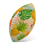 Sand Beach Pineapple Pattern Print Rugby Ball