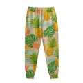 Sand Beach Pineapple Pattern Print Sweatpants