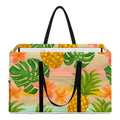 Sand Beach Pineapple Pattern Print Utility Tote Bag