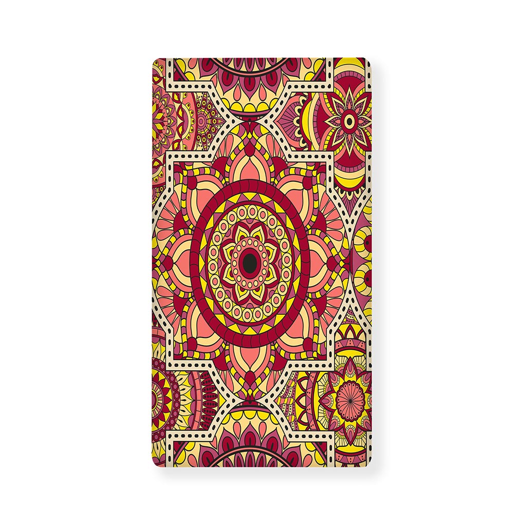 Sangria Mandala Bohemian Pattern Print Baby Crib Sheet