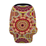 Sangria Mandala Bohemian Pattern Print Baby Seat Cover