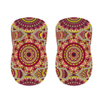 Sangria Mandala Bohemian Pattern Print Bar Stool Covers
