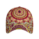 Sangria Mandala Bohemian Pattern Print Baseball Cap