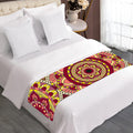 Sangria Mandala Bohemian Pattern Print Bed Runner