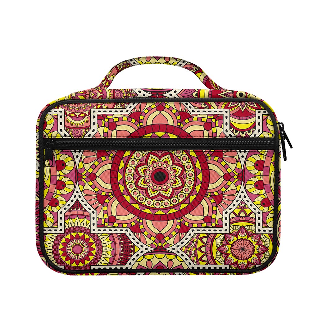 Sangria Mandala Bohemian Pattern Print Briefcase Bible Bag