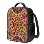 Sangria Mandala Bohemian Pattern Print Crossbody Lunch Bag