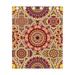 Sangria Mandala Bohemian Pattern Print Curtain
