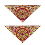 Sangria Mandala Bohemian Pattern Print Dog Bandana