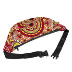Sangria Mandala Bohemian Pattern Print Fanny Pack
