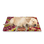 Sangria Mandala Bohemian Pattern Print Pet Cooling Mat Cover