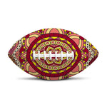 Sangria Mandala Bohemian Pattern Print Rugby Ball